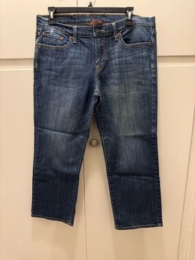 Lucky Brand Jeans Crop - Blue Denim